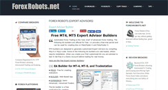 Desktop Screenshot of forexrobots.net